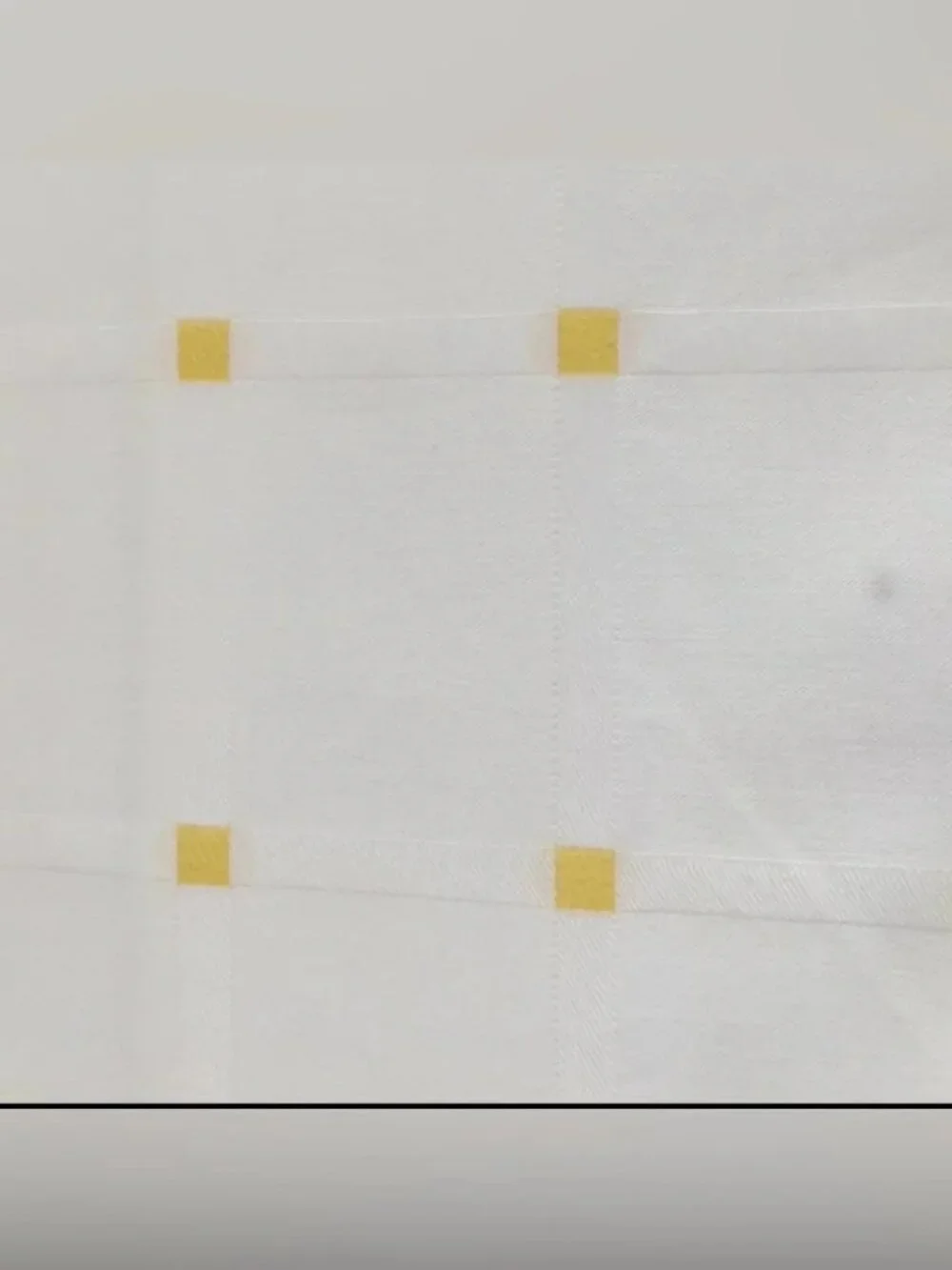 Luxury Home Edith Woven Grid 1x KING SHAM 100% Cotton